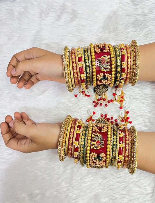 Devika Bridal Chuda Bangle Set