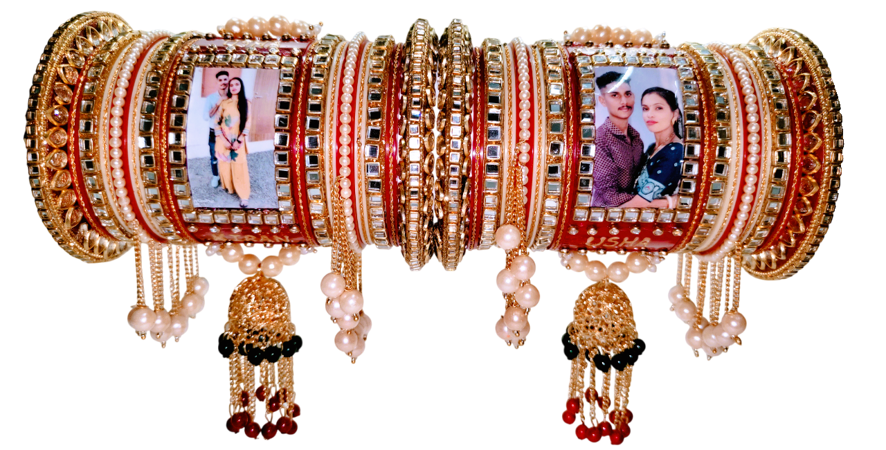 Trendy Bridal Photo Chooda for Every Occasion : Traditional Elegance