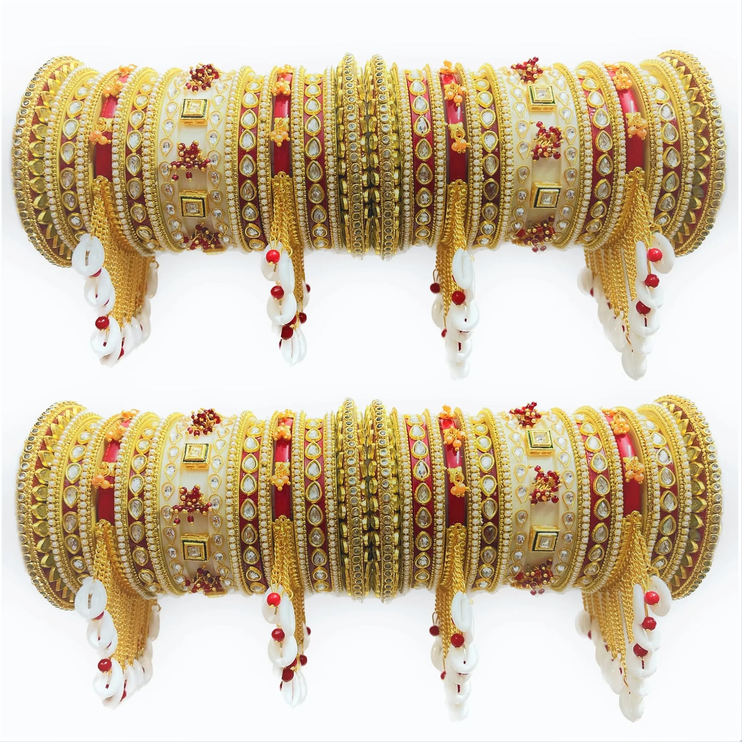 Stylish White Chura
