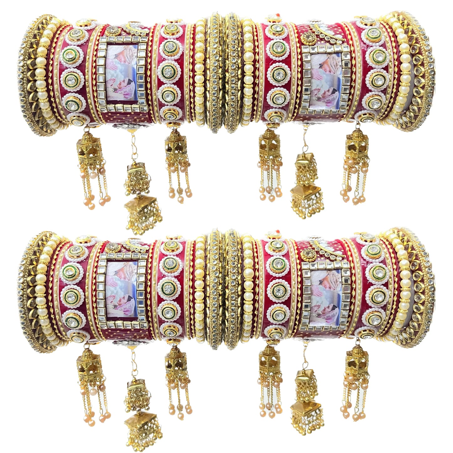 Krishti Bridal Name Chura with Photo