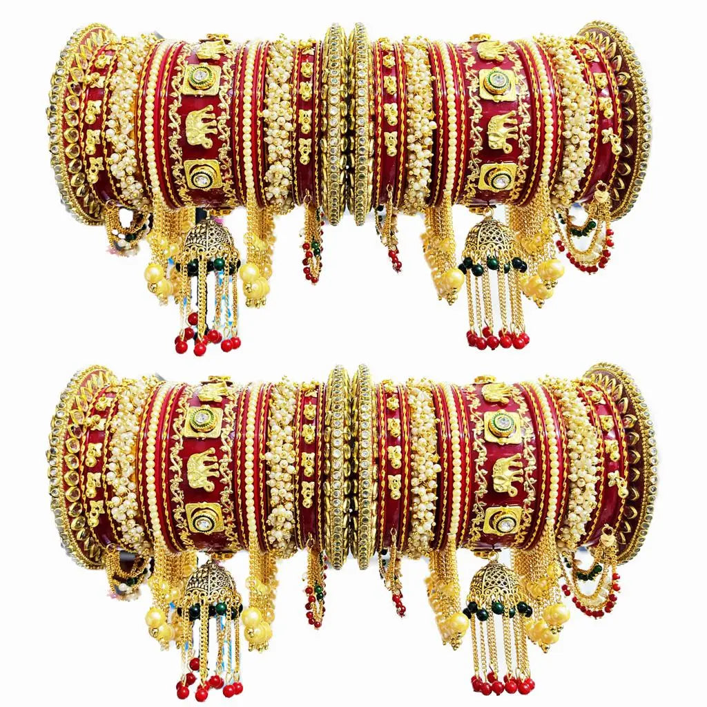 Mitashi Bridal Chuda with Glorifying jalar