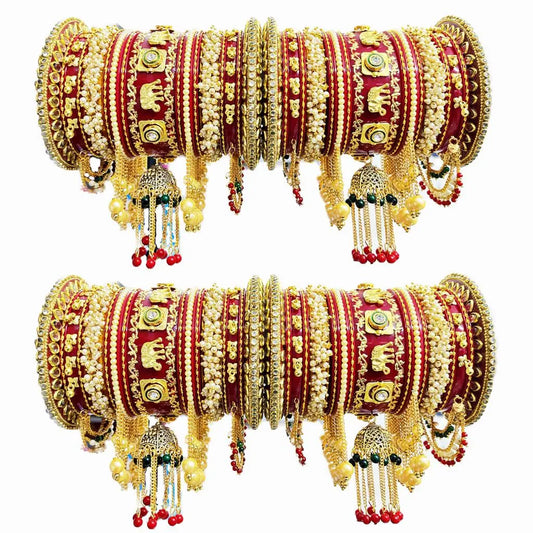 Mitashi Bridal Chuda with Glorifying jalar