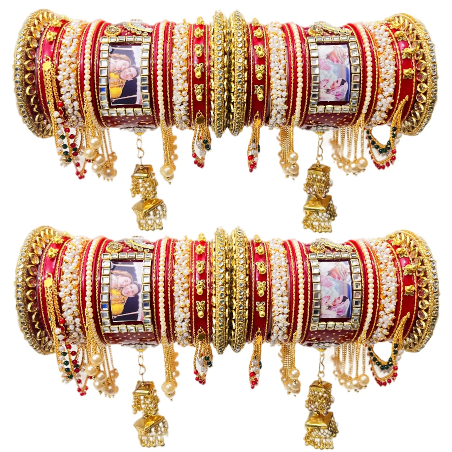Poorva Bridal Name Photo Chura with Custmization