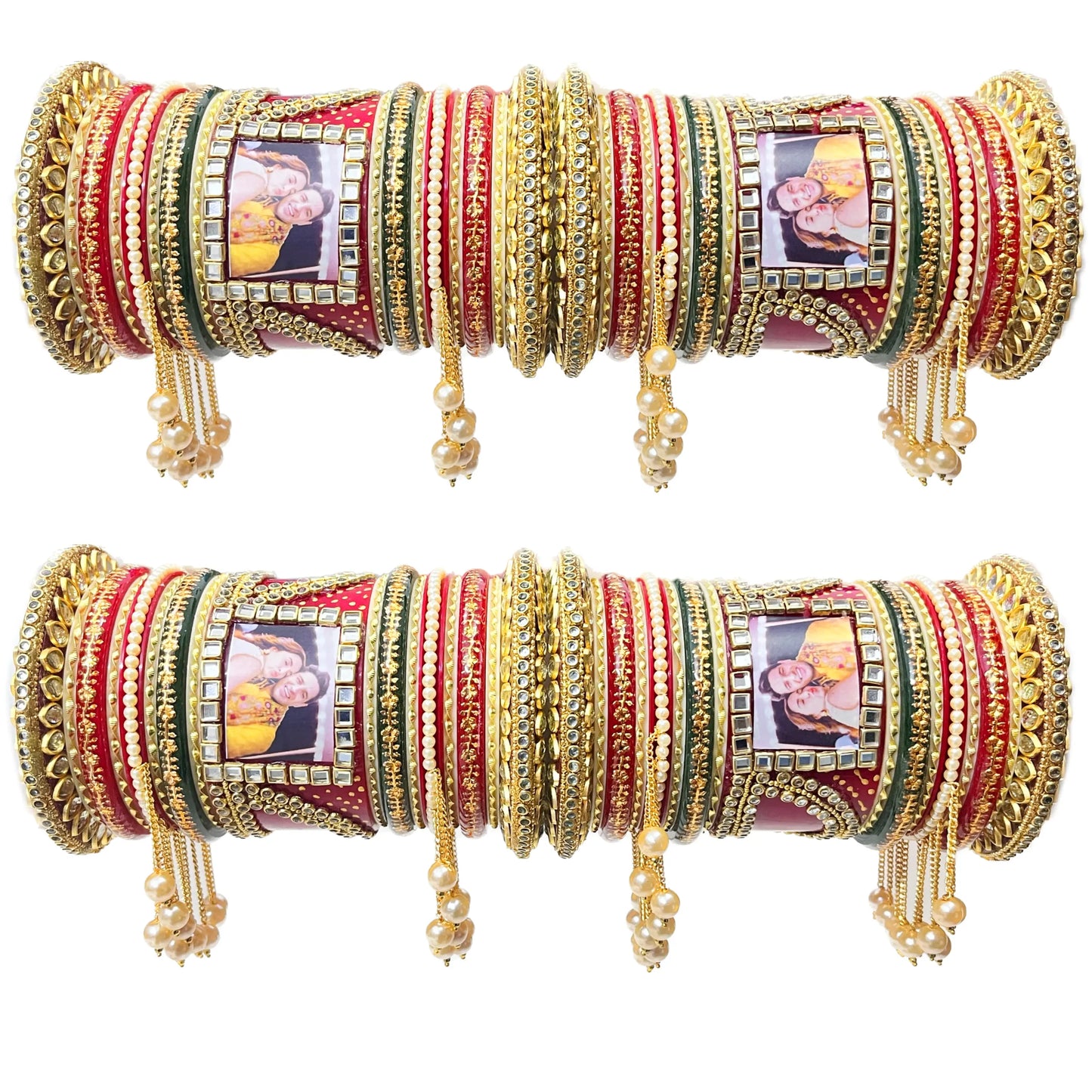 Ravina Wedding Chura with Name and Photo