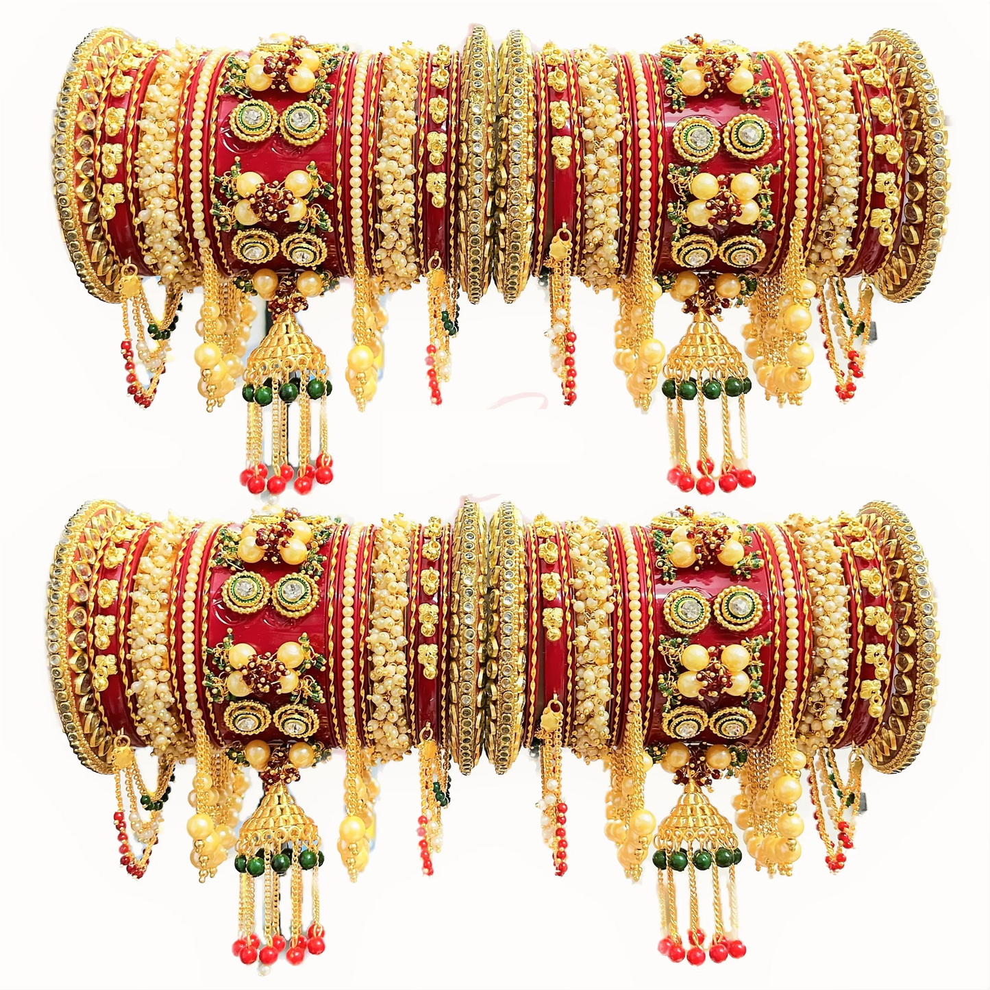 Saysha Red Bridal Choora/ Chuda