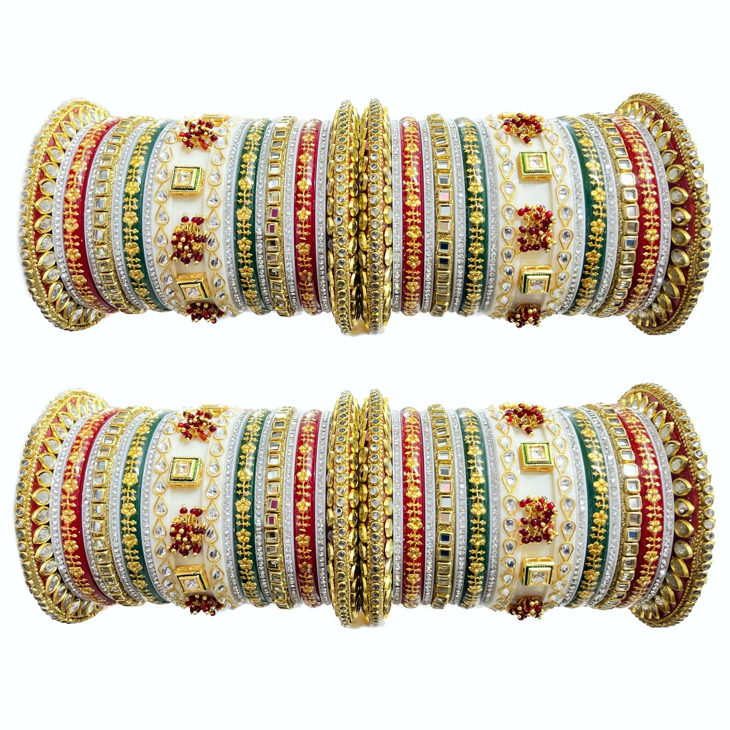 Shivansh Panjabi Chura Set with Traditional Bangle
