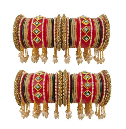 Heritage Bridal Chooda | Modern Look, Timeless Tradition