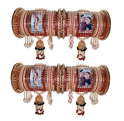 Trendy Bridal Photo Chooda for Every Occasion : Traditional Elegance