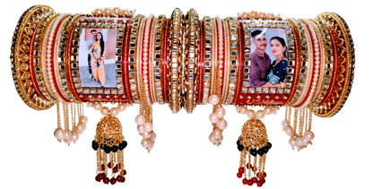 Trendy Bridal Photo Chooda for Every Occasion : Traditional Elegance